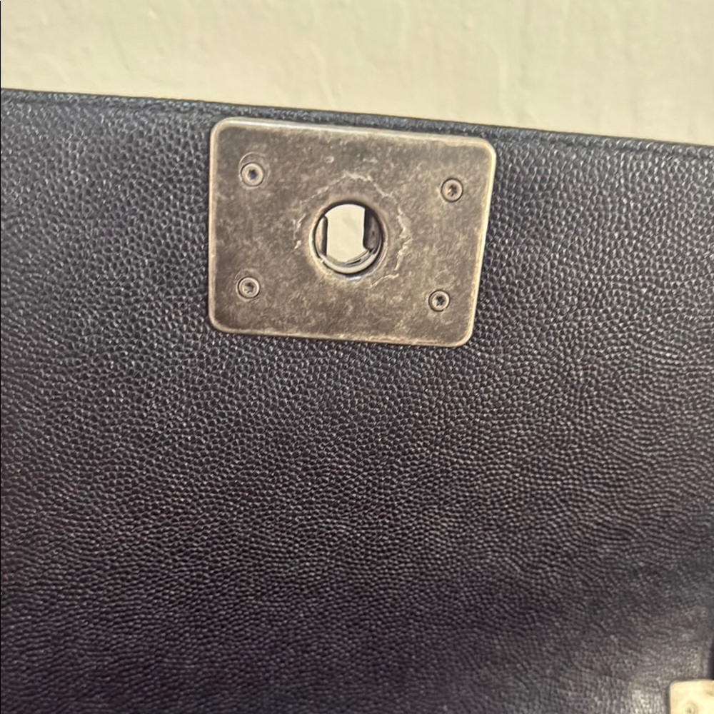 Small Chanel Boy Caviar  Black Quilted - Picture 12 of 15